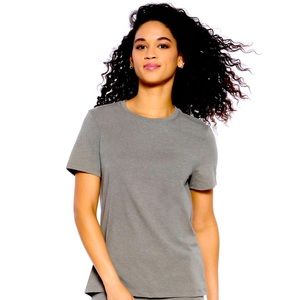 Felina Organic Cotton Stretch Crew Neck Tee
